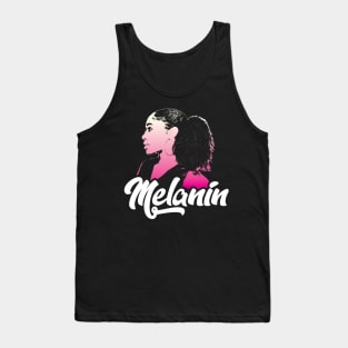 Melanin Pride Black Girl Magic Black Queen Melanin Queen Black History Month Gift Tank Top